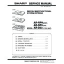 Sharp AR-SP9 Service Manual