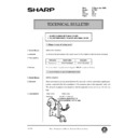 Sharp AR-TR2 (serv.man5) Service Manual / Technical Bulletin