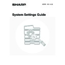 Sharp MX-1800N (serv.man41) User Guide / Operation Manual