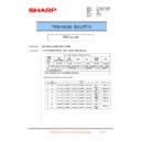Sharp MX-2300N, MX-2700N, MX-2300G, MX-2700G, MX-2300FG, MX-2700FG (serv.man100) Technical Bulletin