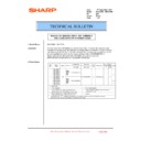 Sharp MX-2300N, MX-2700N, MX-2300G, MX-2700G, MX-2300FG, MX-2700FG (serv.man107) Technical Bulletin