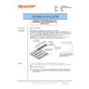 Sharp MX-2300N, MX-2700N, MX-2300G, MX-2700G, MX-2300FG, MX-2700FG (serv.man113) Technical Bulletin