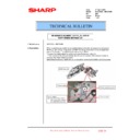 Sharp MX-2300N, MX-2700N, MX-2300G, MX-2700G, MX-2300FG, MX-2700FG (serv.man119) Technical Bulletin