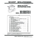 Sharp MX-2300N, MX-2700N, MX-2300G, MX-2700G, MX-2300FG, MX-2700FG (serv.man12) Service Manual