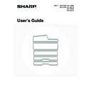 Sharp MX-2300N, MX-2700N, MX-2300G, MX-2700G, MX-2300FG, MX-2700FG (serv.man18) User Guide / Operation Manual