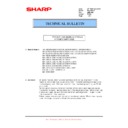 Sharp MX-2300N, MX-2700N, MX-2300G, MX-2700G, MX-2300FG, MX-2700FG (serv.man66) Technical Bulletin