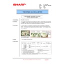 Sharp MX-2300N, MX-2700N, MX-2300G, MX-2700G, MX-2300FG, MX-2700FG (serv.man91) Technical Bulletin