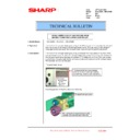 Sharp MX-2300N, MX-2700N, MX-2300G, MX-2700G, MX-2300FG, MX-2700FG (serv.man96) Technical Bulletin