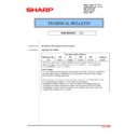 Sharp MX-2310U, MX-3111U (serv.man144) Technical Bulletin