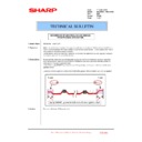 Sharp MX-2600N, MX-3100N, MX-2600G, MX-3100G (serv.man101) Technical Bulletin