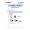 Sharp MX-2600N, MX-3100N, MX-2600G, MX-3100G (serv.man103) Service Manual / Technical Bulletin
