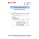 Sharp MX-2600N, MX-3100N, MX-2600G, MX-3100G (serv.man108) Technical Bulletin
