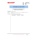 Sharp MX-2600N, MX-3100N, MX-2600G, MX-3100G (serv.man109) Service Manual / Technical Bulletin