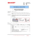 Sharp MX-2600N, MX-3100N, MX-2600G, MX-3100G (serv.man111) Service Manual / Technical Bulletin