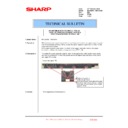 Sharp MX-2600N, MX-3100N, MX-2600G, MX-3100G (serv.man118) Service Manual / Technical Bulletin