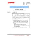 Sharp MX-2600N, MX-3100N, MX-2600G, MX-3100G (serv.man119) Service Manual / Technical Bulletin