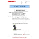 Sharp MX-2600N, MX-3100N, MX-2600G, MX-3100G (serv.man24) Technical Bulletin