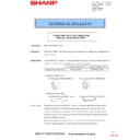 Sharp MX-2600N, MX-3100N, MX-2600G, MX-3100G (serv.man43) Service Manual / Technical Bulletin