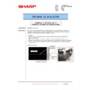 Sharp MX-2600N, MX-3100N, MX-2600G, MX-3100G (serv.man54) Technical Bulletin