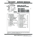 Sharp MX-2600N, MX-3100N, MX-2600G, MX-3100G (serv.man7) Service Manual