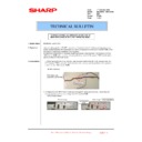 Sharp MX-2600N, MX-3100N, MX-2600G, MX-3100G (serv.man86) Technical Bulletin