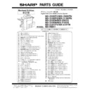Sharp MX-2600N, MX-3100N, MX-2600G, MX-3100G (serv.man9) Parts Guide