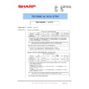 Sharp MX-2600N, MX-3100N, MX-2600G, MX-3100G (serv.man90) Technical Bulletin