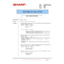 Sharp MX-2600N, MX-3100N, MX-2600G, MX-3100G (serv.man91) Technical Bulletin