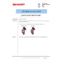 Sharp MX-2600N, MX-3100N, MX-2600G, MX-3100G (serv.man94) Service Manual / Technical Bulletin
