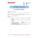 Sharp MX-2600N, MX-3100N, MX-2600G, MX-3100G (serv.man97) Service Manual / Technical Bulletin