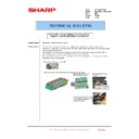 Sharp MX-2600N, MX-3100N, MX-2600G, MX-3100G (serv.man99) Service Manual / Technical Bulletin