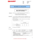 Sharp MX-2610N, MX-3110N, MX-3610N (serv.man132) Technical Bulletin