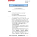 Sharp MX-2610N, MX-3110N, MX-3610N (serv.man161) Technical Bulletin