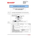 Sharp MX-2610N, MX-3110N, MX-3610N (serv.man185) Technical Bulletin