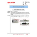 Sharp MX-2610N, MX-3110N, MX-3610N (serv.man188) Technical Bulletin