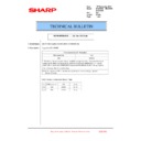 Sharp MX-2610N, MX-3110N, MX-3610N (serv.man197) Technical Bulletin