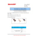 Sharp MX-2610N, MX-3110N, MX-3610N (serv.man198) Technical Bulletin