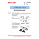 Sharp MX-2610N, MX-3110N, MX-3610N (serv.man200) Technical Bulletin