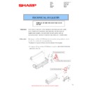 Sharp MX-2610N, MX-3110N, MX-3610N (serv.man99) Technical Bulletin