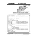 Sharp MX-2614N, MX-3114N (serv.man10) Service Manual / Parts Guide