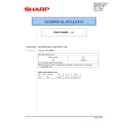 Sharp MX-2614N, MX-3114N (serv.man140) Technical Bulletin