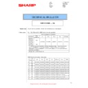 Sharp MX-2614N, MX-3114N (serv.man90) Service Manual / Technical Bulletin