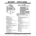 Sharp MX-3050N, MX-3060N, MX-3070N, MX-3550N, MX-3560N, MX-3570N, MX-4050N, MX-4060N, MX-4070N (serv.man12) Service Manual / Parts Guide