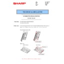 Sharp MX-3050N, MX-3060N, MX-3070N, MX-3550N, MX-3560N, MX-3570N, MX-4050N, MX-4060N, MX-4070N (serv.man149) Service Manual / Technical Bulletin