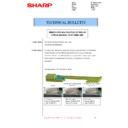 Sharp MX-3050N, MX-3060N, MX-3070N, MX-3550N, MX-3560N, MX-3570N, MX-4050N, MX-4060N, MX-4070N (serv.man202) Service Manual / Technical Bulletin