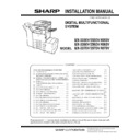 Sharp MX-3050N, MX-3060N, MX-3070N, MX-3550N, MX-3560N, MX-3570N, MX-4050N, MX-4060N, MX-4070N (serv.man7) Service Manual