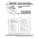 Sharp MX-3050N, MX-3060N, MX-3070N, MX-3550N, MX-3560N, MX-3570N, MX-4050N, MX-4060N, MX-4070N (serv.man9) Service Manual