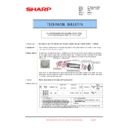 Sharp MX-3500N, MX-3501N, MX-4500N, MX-4501N (serv.man100) Technical Bulletin