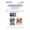 Sharp MX-3500N, MX-3501N, MX-4500N, MX-4501N (serv.man134) Technical Bulletin