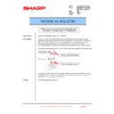 Sharp MX-3500N, MX-3501N, MX-4500N, MX-4501N (serv.man143) Technical Bulletin